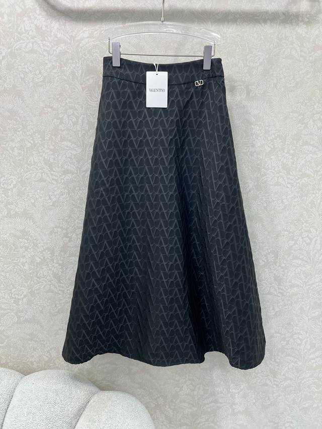 Valentin* New 25 Style Midi Skirt, Custom Flocked Jacquard Fabric, Super Full Sk