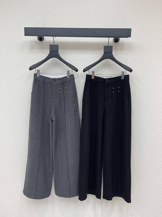 Mm6*25 New Casual Trousers Versatile Color, High-End Custom Color-Blocked Rivets