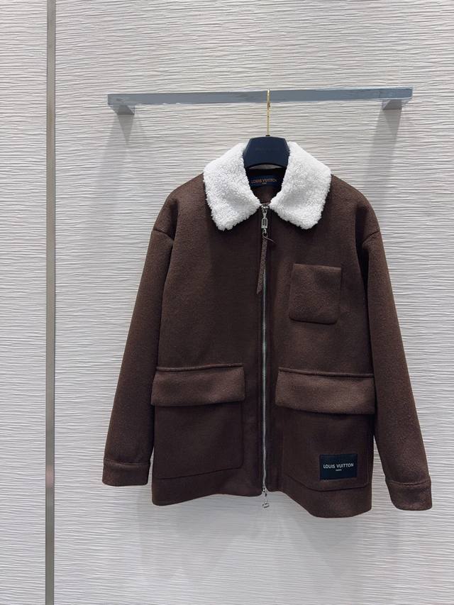 Louis Vuitto*2025Fw Latest Versatile Fashion Jacket Classic yet stylish, exuding