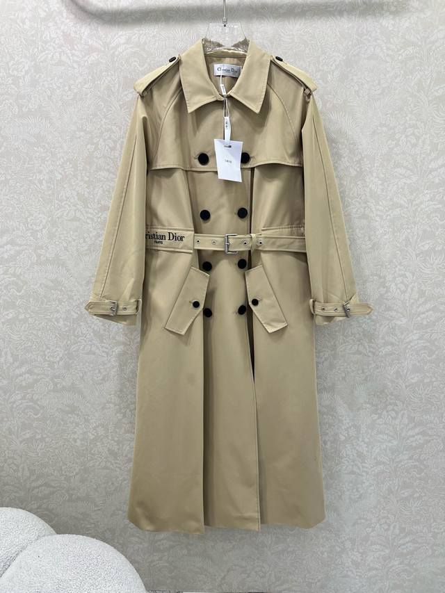 Dio* 2025 Autumn/Winter New Lapel Belt Trench Coat - A classic that's sure to ca