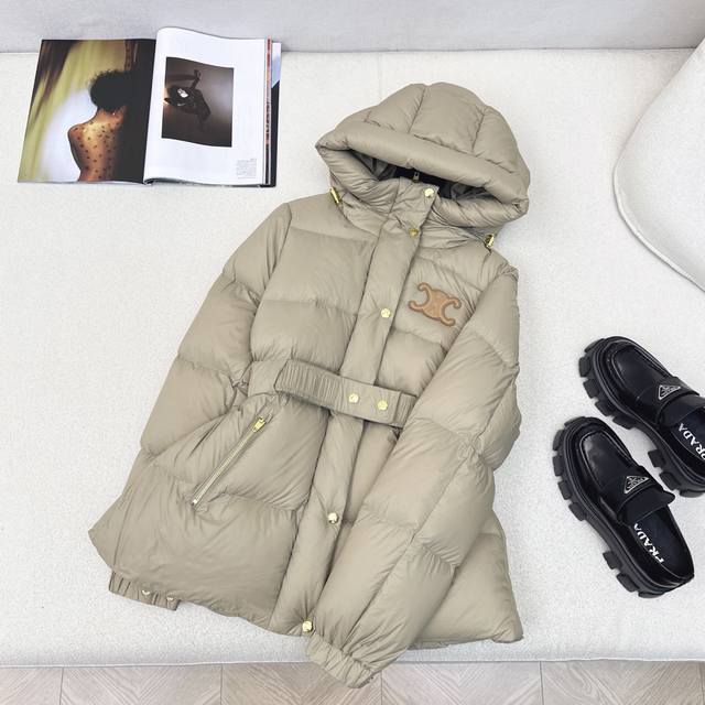 High-end original quality Ce 25Ss Autumn/Winter New Arc de Triomphe Leather Log