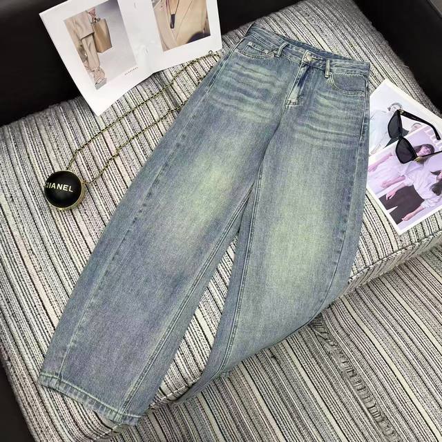 Highly recommend the 2025 early autumn collection Mon* new curved blade jeans,