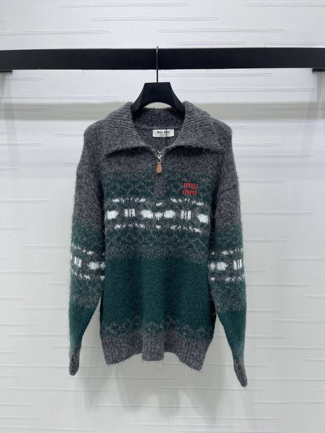 New Arrival! High-Quality Original Miu Mi* 2025 Autumn/Winter Collection! Snowf