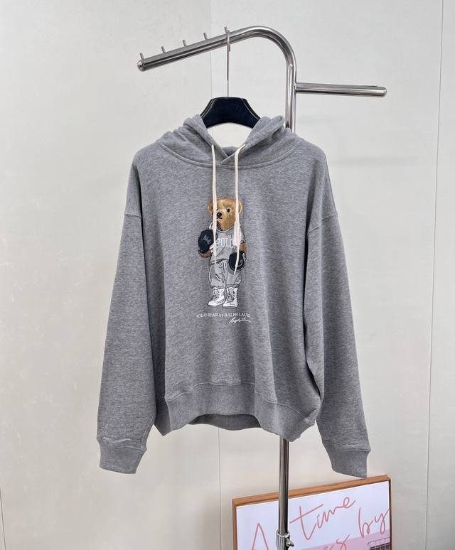 Ralph Lauren Early Autumn New Ruff Boxing Bear Sweatshirt, available on G-brand