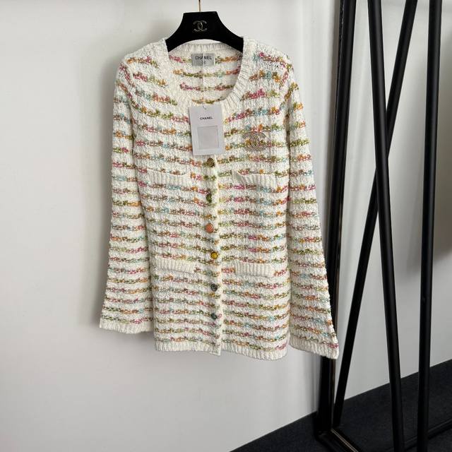 Style No. 20256991 Chanel* New Small Chanel Logo Brooch Colorful Button Glitter