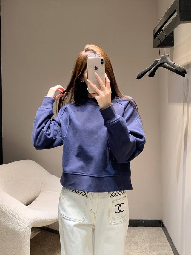 Loew* 25Fw Autumn/Winter New Minimalist Crew Neck Sweatshirt | Exclusive High-Qu