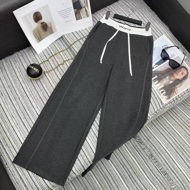 Highly recommend Alex's new early autumn 2025 letter print elastic high-waisted