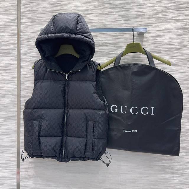 Gucc*2025Fw New down jacket. Made of very high-quality imported high-density jac
