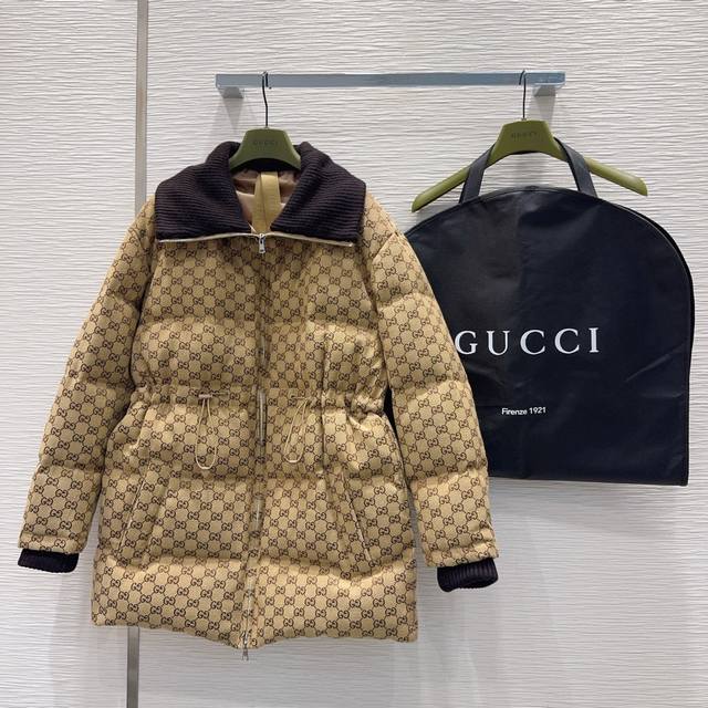 Gucc*2025Fw New down jacket. Made of very high-quality imported high-density jac