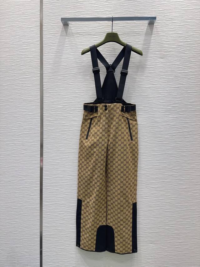 Gucc*2025Fw New Overalls - Love at first sight! A high-end handcrafted series. M