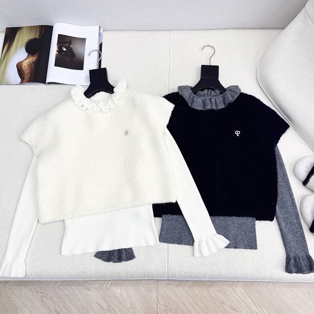 Exclusive First Release Cd 25Ss Autumn/Winter Newest Elegant Socialite Set: Ruff