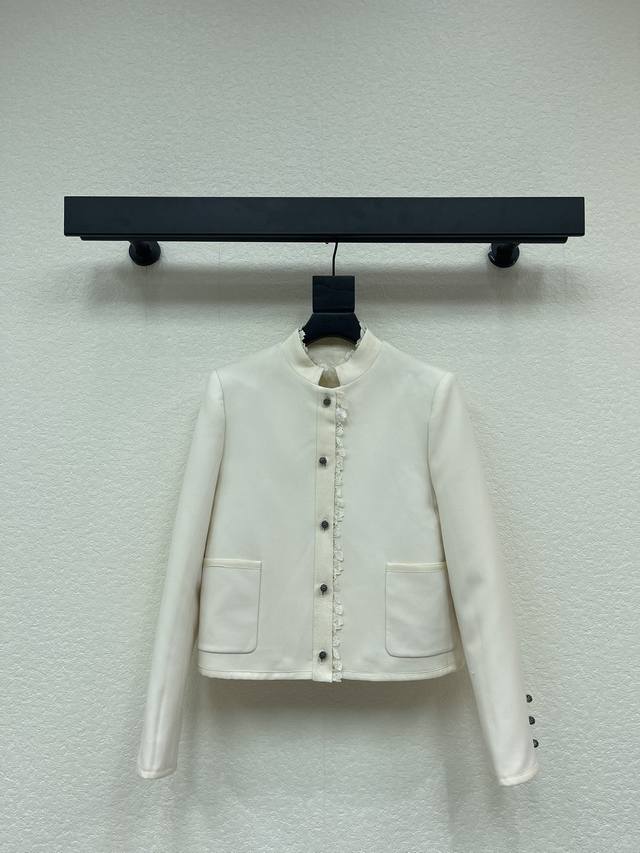 Dio*25 Autumn/Winter New Style Stand Collar Embroidered Suit Jacket. Custom-made