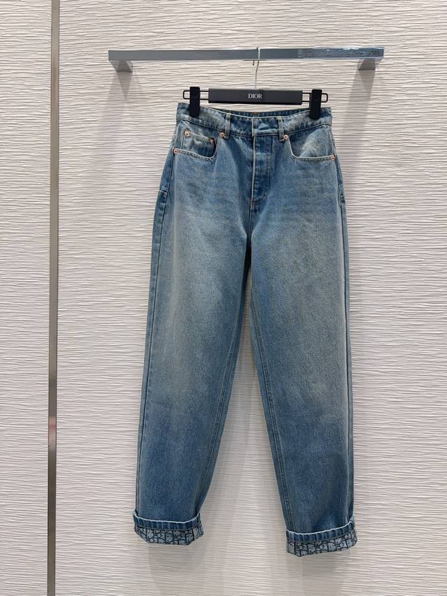 Christian Dio*2025Fw New High-Quality Denim - Super Trendy New Denim with Yeast