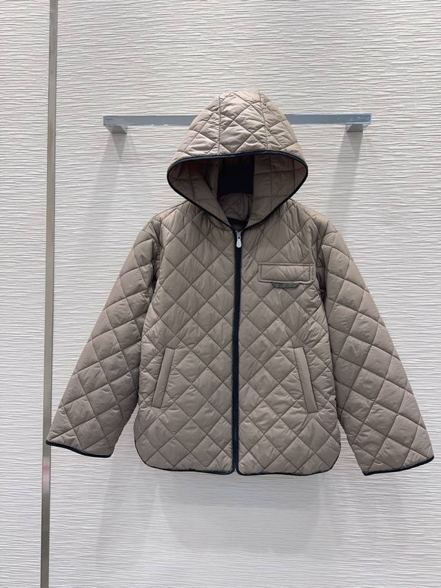 Brunello Cucine*Lli 2025Fw New Quilted Jacket - Excellent overall warmth, casual