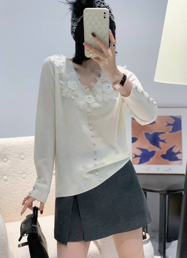 New V-neck lace hot-selling style is here! All wool DDD