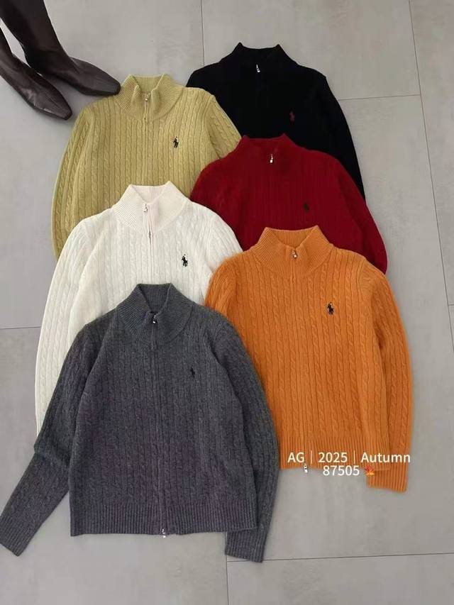 Regular price, best-selling item, restocking, 100% wool zip-up cardigan DDD