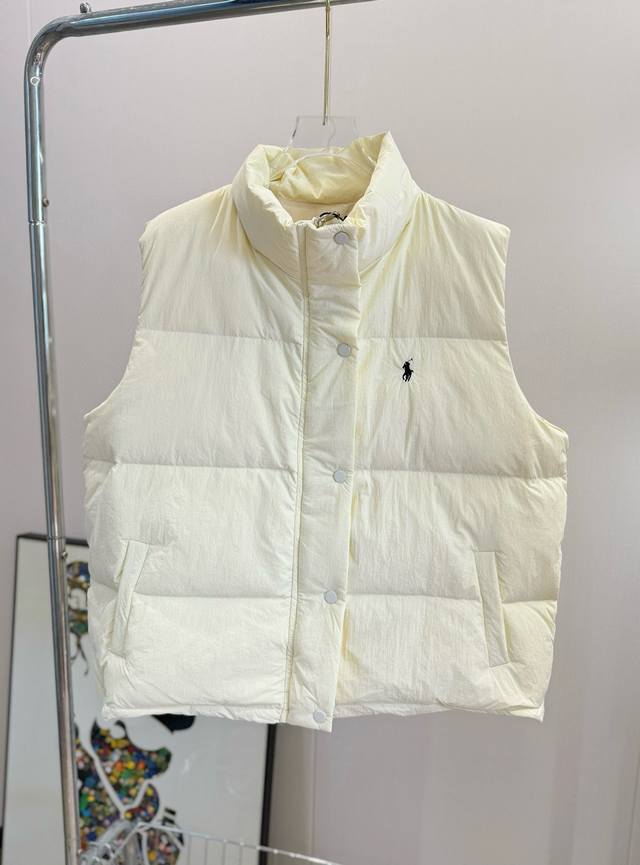 Product Name: Ralph Laur*N Ralph War Horse Embroidered Puff Down Vest Size: M L