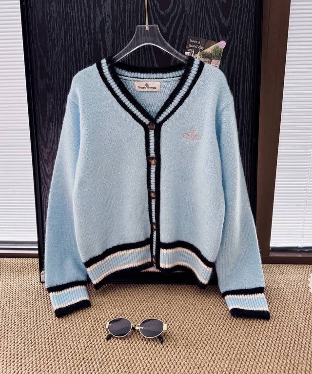 Product Name: Vivienne Westwo*D Vivienne Westwo*D Saturn Embroidered Milk Blue