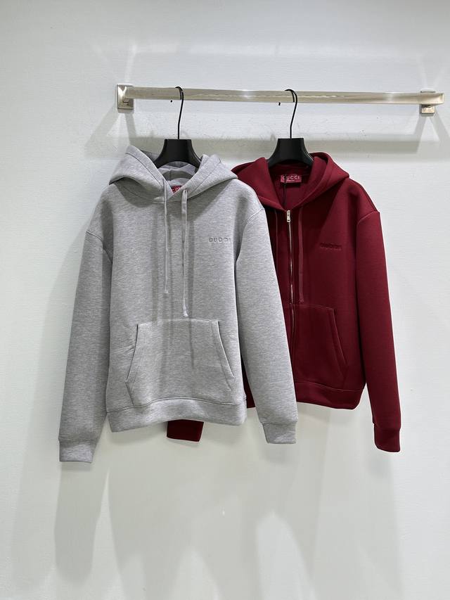 25Ss New Autumn/Winter Arrival! Grey hooded sweatshirt, loose fit, soft cotton,
