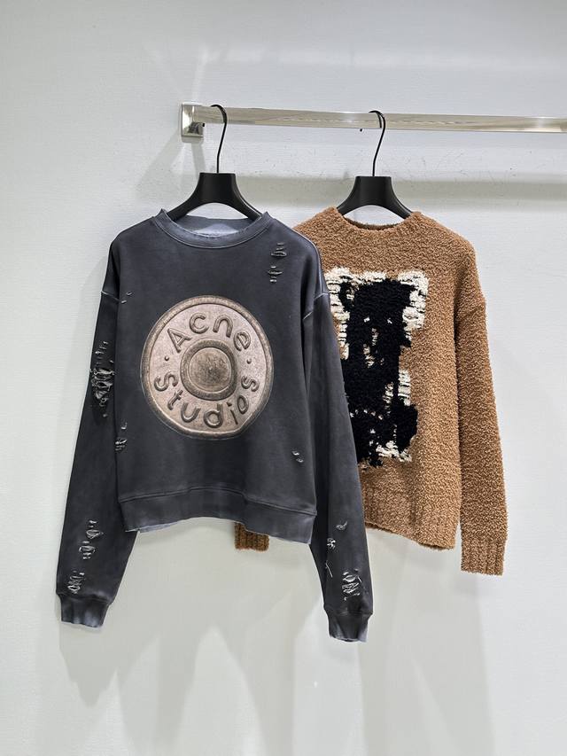 25Ss New Autumn/Winter Arrival! This sweatshirt features a casual fit and a leng