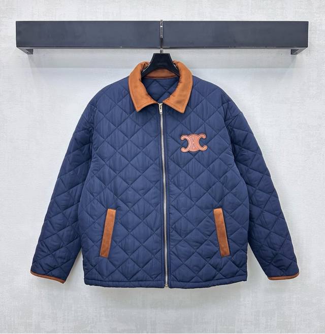 Celin*2025 New Arrival: Corduroy Collar Cotton Jacket, Custom Made with Imported