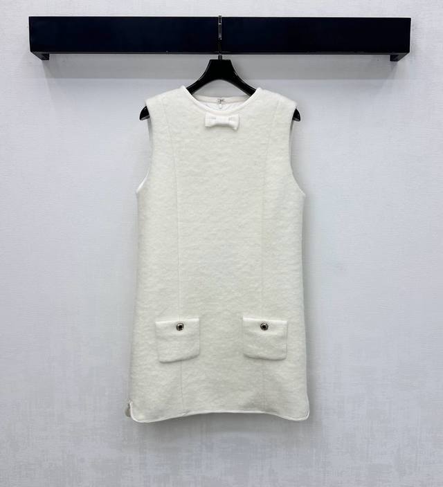 Chane*2025 New Arrival: Round Neck Dress - Custom Made with Imported Fine Wool -