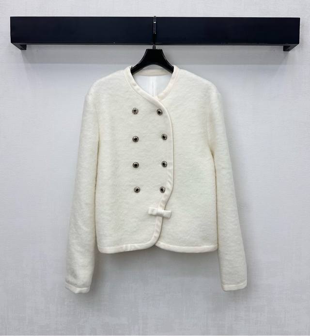 Chane*2025 New Arrival: Round Neck Woolen Dress Coat, Custom Made with Imported