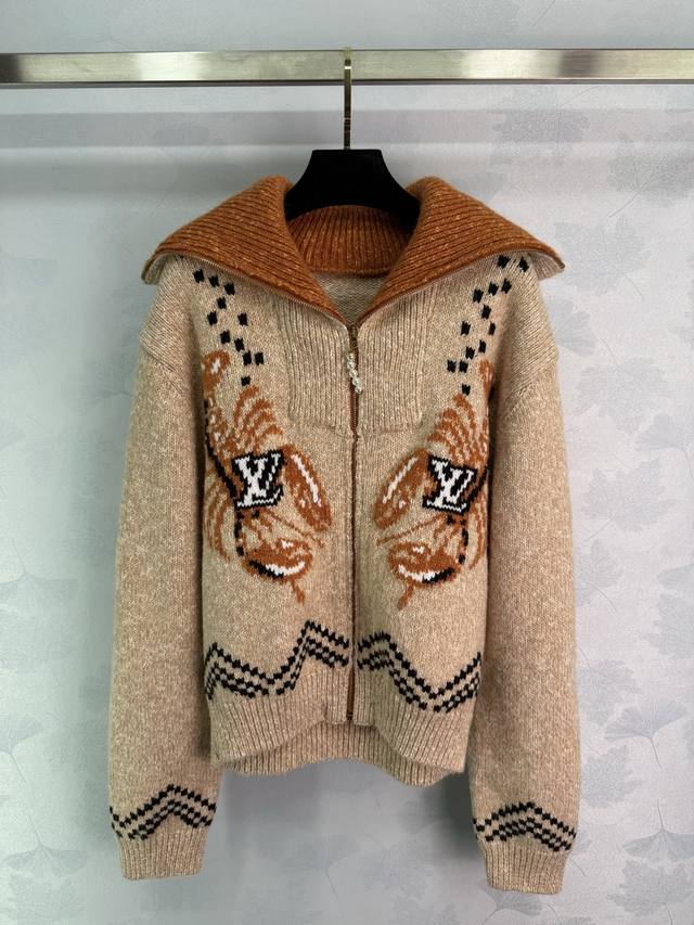 Lou*25 Autumn/Winter New Collaboration Nigo Series Monogram Jacquard Heavy-Duty