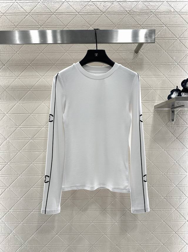 Chane* 2025 New Arrival Crew Neck Long Sleeve Top Custom Yb 100% Cotton, Delicat