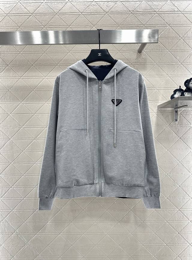 prad* 2025 New Arrival Reversible Hooded Jacket and Pants Set Custom-made import