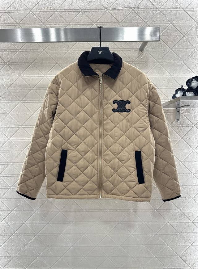 Celin* 2025 New Arrival Corduroy Collar Cotton Jacket Custom Yb windproof and wa
