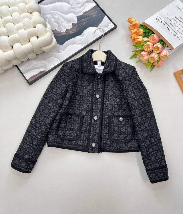 Dior Cannage Lapel Tweed Jacket, A Dior Classic | Reshaping the Legend of Elegan