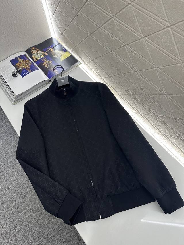 Gucc*2025 New Arrival Jacquard Jacket and Trousers Set Custom-made imported jacq