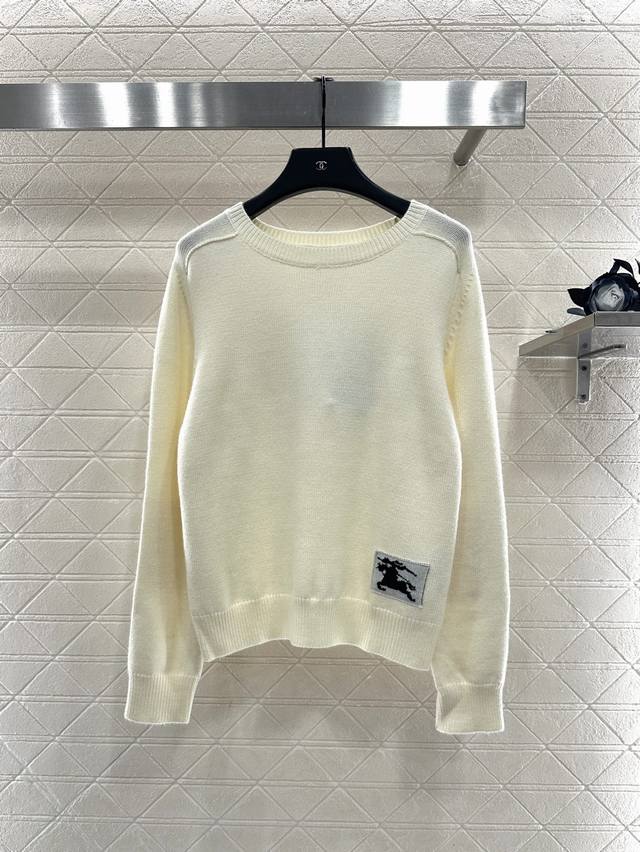 Bbr*2025 New Arrival Pullover War Horse Knitted Long Sleeve Made with custom Yb