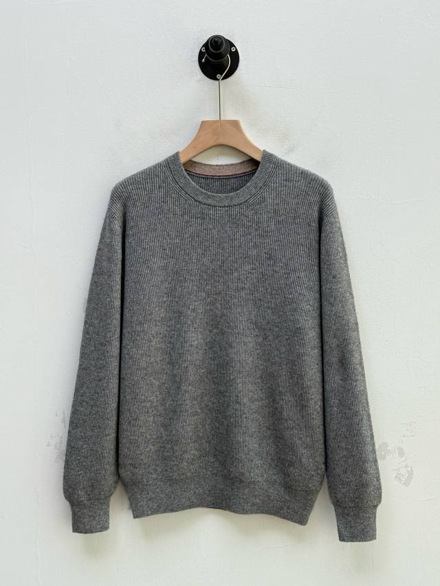 Bc-English Ribbed Crew Neck Cashmere Sweater, Overstock Trading Company Order 10