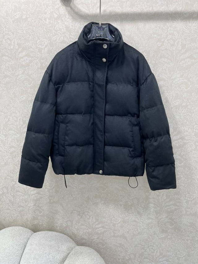 Loro pia*A 2025 Autumn/Winter New Cashmere and Goose Down Jacket. Made with a si