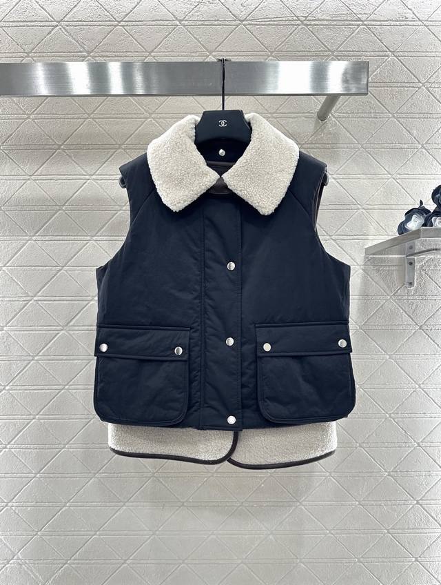 Loew* 25Ac New Arrival: Teddy Fleece Two-Piece Cotton Vest, Custom Made Yb. Made