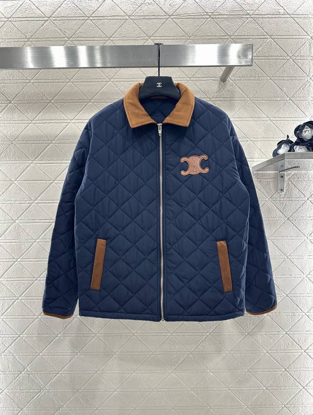 Celin* 25As New Arrival: Corduroy Collar Cotton Jacket, Custom Made Yb. Made of