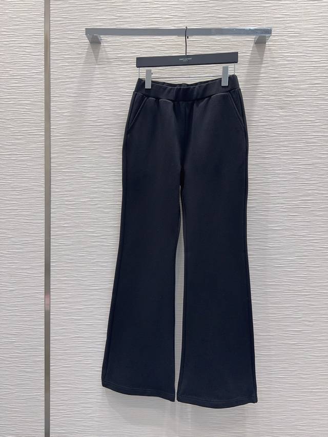 Saint Lauren* 2025Fw New Flared Trousers. Flattering on all body types, they loo