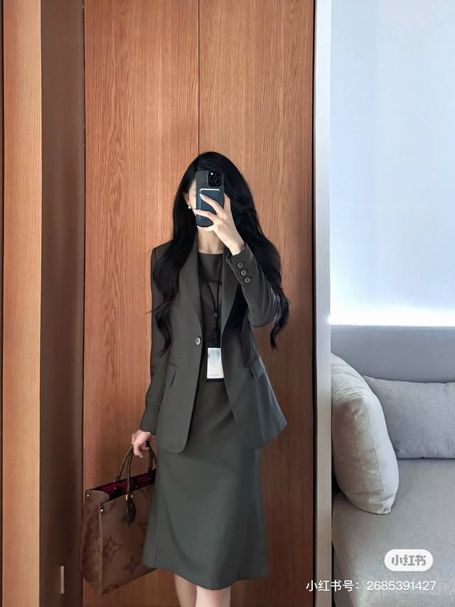 Dio* New high-end custom-made versatile two-piece suit for working women! Single