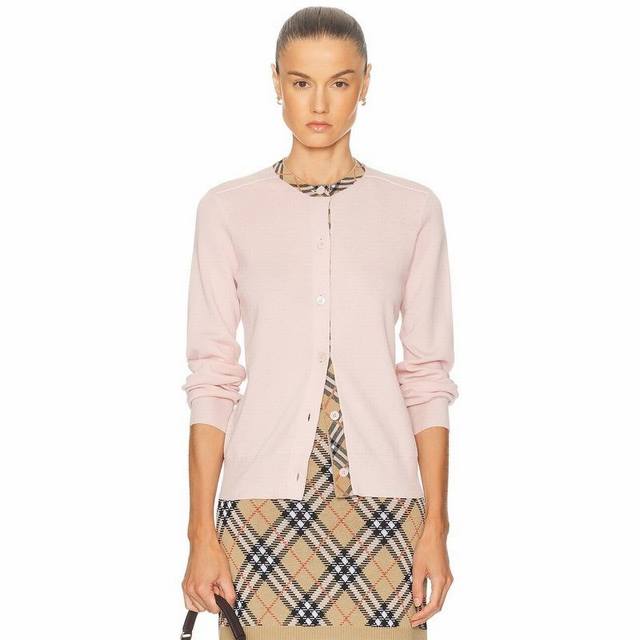 Burberr*New high-end custom 100% Merino wool yarn fabric, soft and skin-friendly