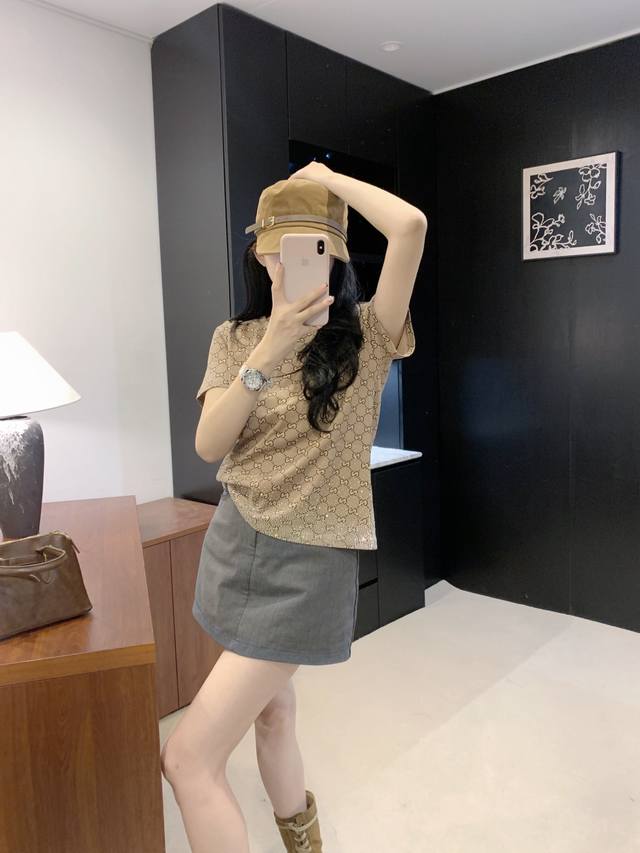 Gucc* New Colorful Blingbling High-Temperature Hot-Film Rhinestone Decoration Mo