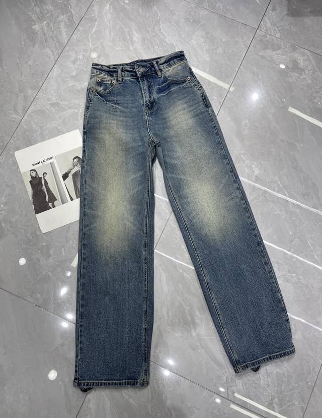 Detailed Photos Ys*2025 New Straight Leg Jeans Jeans are truly a fashionable and