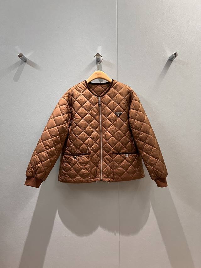 Autumn/Winter New Arrival Recommendation: New Corduroy Trim Round Neck Quilted