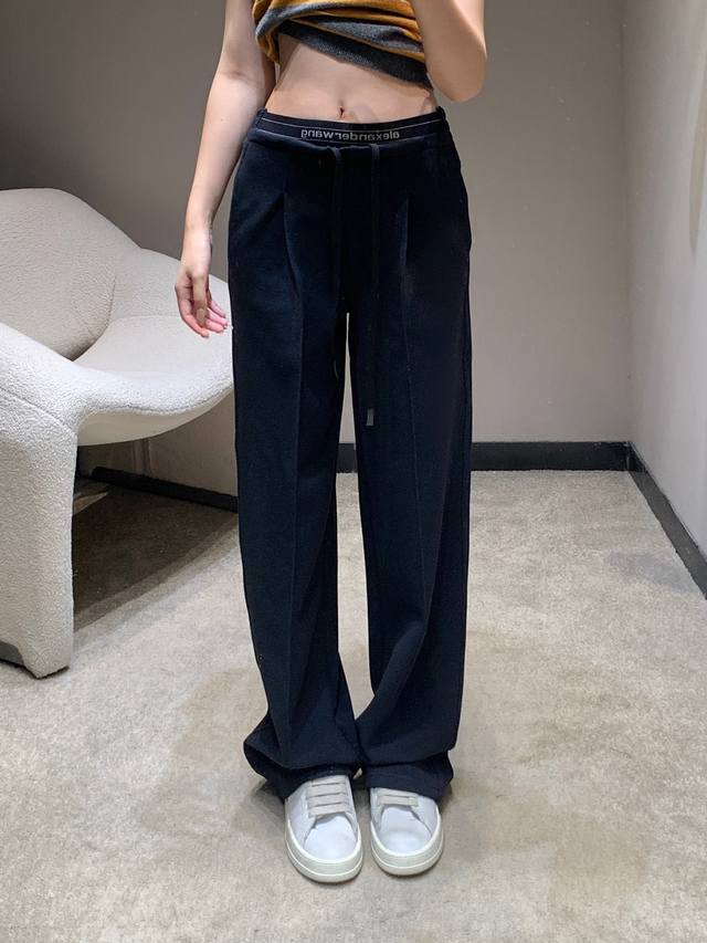 Alexander W*Ng 25Fw Autumn/Winter New Wool Casual Trousers | Exclusive High-Fit