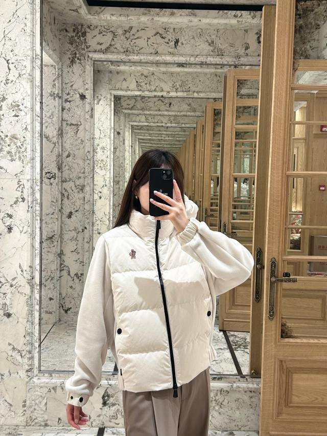 Moncle*25Fw Autumn/Winter New Patchwork Down Jacket | Exclusive Yb Development!