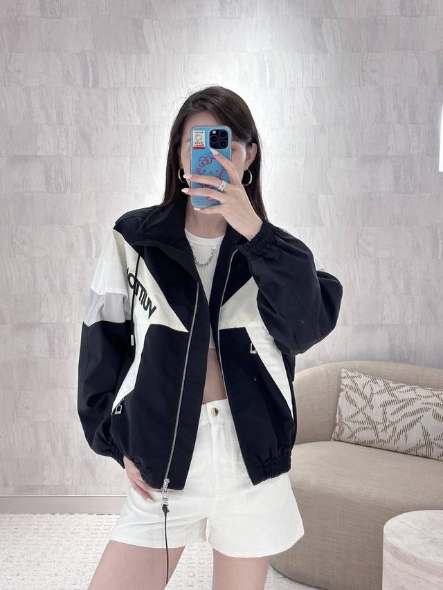 Louis Vuitto* 25Fw Autumn/Winter New Zipper Color-Blocked Jacket | Exclusive Yb