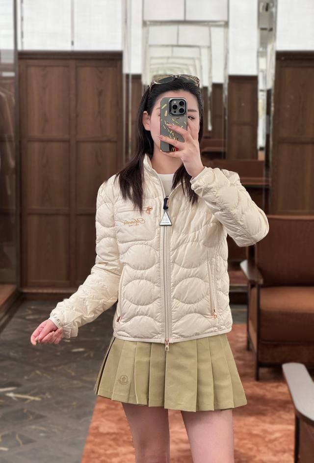 Moncle* 25Fw Autumn/Winter New Lightweight Short Zipper Down Jacket | Exclusive