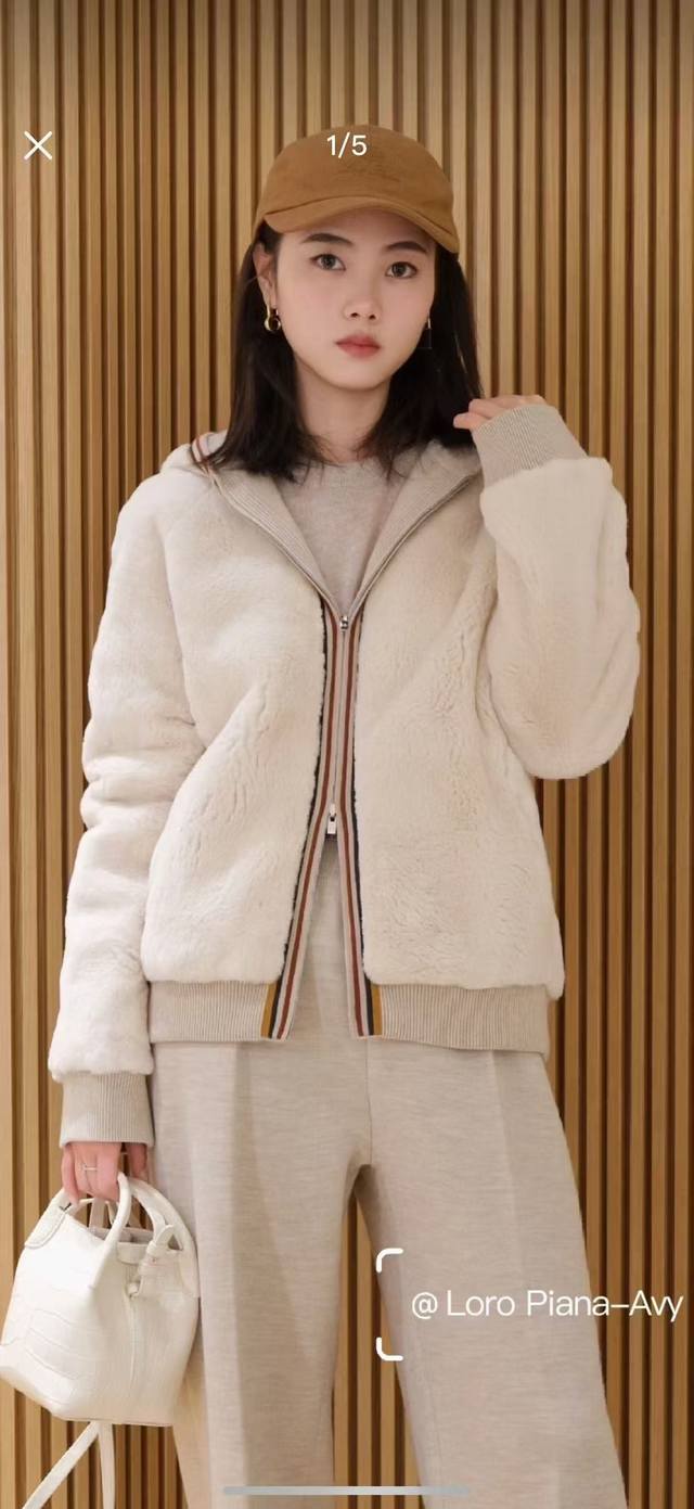 Loro Piana*2025 New Arrival, Imported LP Fur, All Photos are Real!