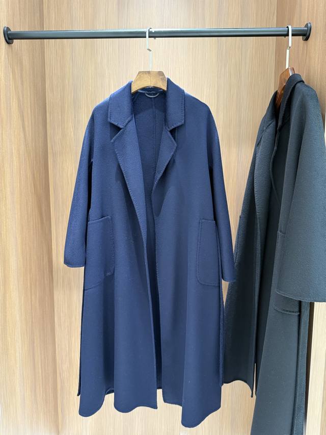 Maxmara - Labbro Navy Blue 100% Cashmere 36 38 40 13 colors in stock DDD